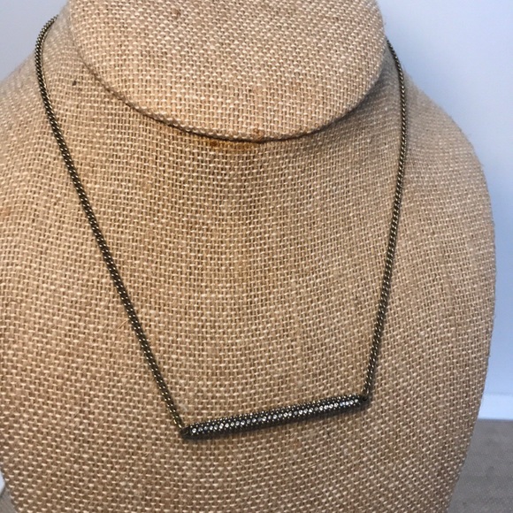 Chloe + Isabel Jewelry - Pave Bar Pendant Necklace Chloe + Isabel Jewelry - Pave Bar Pendant Necklace